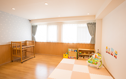 0歳児クラスのお部屋